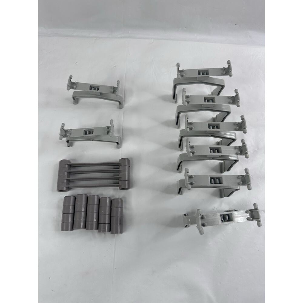 Tomy Aurora AFX HO Scale Adjustable Track Support Bridge Beams 32 Pieces